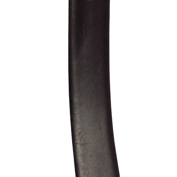 CHRISTIAN DIOR Vtg Women’s Reversible Adjustable Belt Gold Silver Buckle Size 34 - Picture 8 of 14